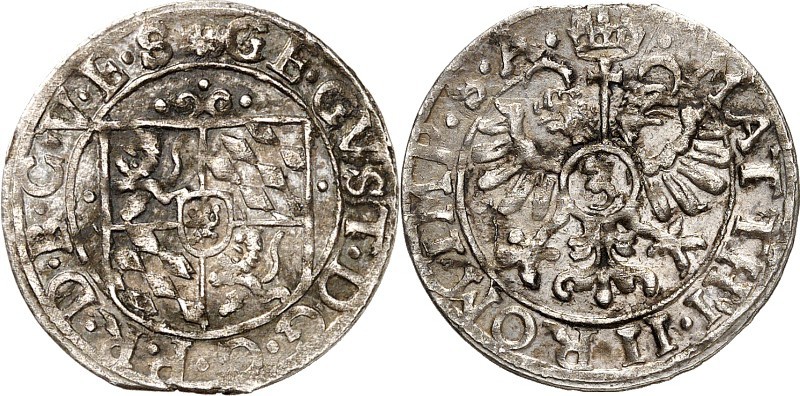 Pfalz-Veldenz. 
Georg Gustav 1592-1634. 3&nbsp;Kreuzer o.J. (1612/19) m. Titel ...