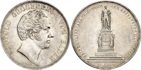 Baden. 
Leopold 1830-1852. Doppeltaler 1844 Denkmal. AKS&nbsp; 110, J.&nbsp; 59, Th.&nbsp; 25. . 


min. Rf.,vz