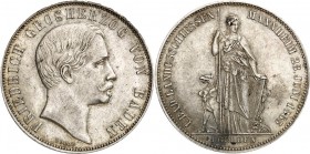 Baden. 
Friedrich I. 1856-1907. Gulden 1863 Landesschießen Mannheim. AKS&nbsp; 136, J.&nbsp; 78. . 


vz-