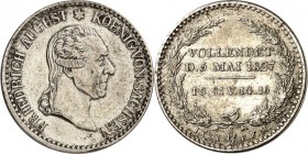 Sachsen, Königreich. 
Friedrich August I. (1763-)1806-1827. 1/6 Taler 1827 a.d.Tod. AKS&nbsp; 57, J.&nbsp; 43. . 


ss