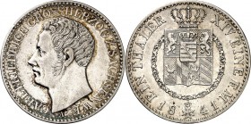 Sachsen-Weimar-Eisenach. 
Carl Friedrich 1828-1853. Taler 1841. AKS&nbsp; 21, J.&nbsp; 531, Th.&nbsp; 384. . 


ss+