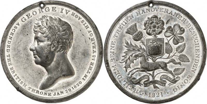 ALTDEUTSCHE LÄNDER und ADEL, 1806-1918. 
HANNOVER, Kgr.. 
Georg IV. 1820-1830....