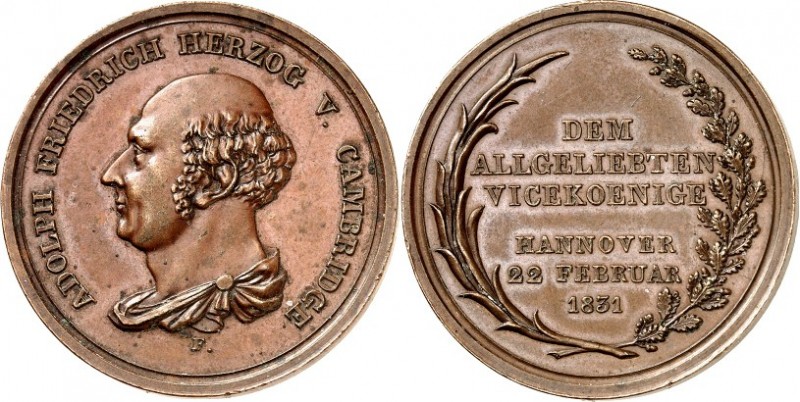 ALTDEUTSCHE LÄNDER und ADEL, 1806-1918. 
HANNOVER, Kgr.. 
Wilhelm IV. 1830-183...