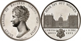 EUROPA. 
FRANKREICH. 
Louis XVIII. 1814-1824. Medaille o.J. (1817) (v. Gayrard) a.d. Wiedererrichtung der Statue v. König Henri IV. am 28. Oktober 1...