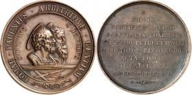 EUROPA. 
ITALIEN-Kirchenstaat. 
Pius IX. 1846-1878. Medaille (An.XXII) 1867 (o.&nbsp;Sign.) a.&nbsp;d. 1800-Jahrfeier d.&nbsp;Märtyrertodes v.&nbsp;...