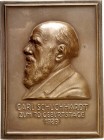 PERSONEN. 
ARCHÄOLOGEN und HISTORIKER. 
SCHUCHHARDT, Carl *6.8.1859 Hannover +7.12.1943 Arolsen/Waldeck. Eins. Plakette 1929 (o. Sign., A. Kraumann,...