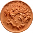 PERSONEN. 
DICHTER und SCHRIFTSTELLER. 
RAABE, Wilhelm *1831 Eschershausen +1910 Braunschweig. Eins. Medaille o.J. (v. C. Lidaba, G. Richter) "Der G...