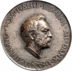 PERSONEN. 
INDUSTRIELLE und UNTERNEHMER. 
SIEMENS, Werner von *1816 Lente b. Hannover +1892 Berlin. Medaillon 1958 (v. A. Klingler) für die Jubilare...