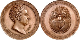 PERSONEN. 
MEDIZINER. 
SOEMMERRING, Samuel Thomas von *1755 Thorn +1830 Frankfurt/M. Medaille 1828 (v. Pfeuffer, b. Loos) a. s. 50-jähr. Doktorjubil...