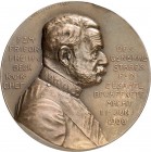 PERSONEN. 
MILITÄRS. 
BECK, Friedrich, Freiherr von *1830 +1920. Eins. Medaille 1906 (v. R. Marschall) a.s. 25-jähr. Jubiläum als Chef des österr. G...
