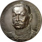 PERSONEN. 
MILITÄRS. 
HINDENBURG, Paul von *1847 Posen +1934 Neudeck. Eins. Medaillon 1914 (v. Alfred Thiele) a.d. Sieger in Ostpreußen. Brb. in Uni...