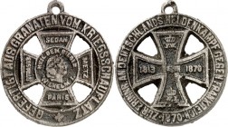 GESCHICHTE u. VERKEHRSWESEN. 
KRIEG und FRIEDEN. 
Deutsch - Französischer Krieg 1870-1871. Medaille 1870 z. Erinnerung a.d. Krieg gegen Frankreich, ...