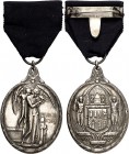 GESCHICHTE u. VERKEHRSWESEN. 
KRIEG und FRIEDEN. 
I. Weltkrieg 1914-1918 GROSSBRITANNIEN. Tragbare Freimaurermedaille 1919 (v. E. Carter Preston, b....