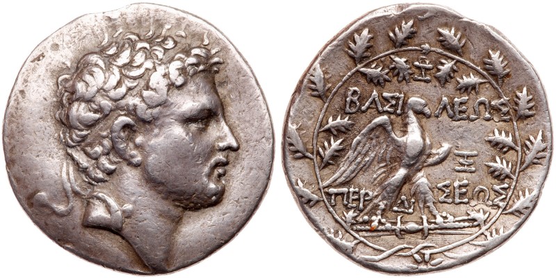 Macedonian Kingdom. Perseus. Silver Tetradrachm (16.27 g), 179-168 BC. Pella or ...