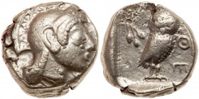 Attica, Athens. Silver Tetradrachm (15.93g) light-weight specimen. 510/500-480 BC