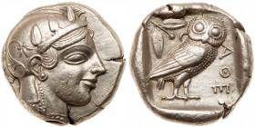 Attica, Athens. Silver Tetradrachm (17.13g), ca. 465-455 BC