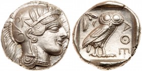 Attica, Athens. Silver Tetradrachm (17.18g), ca. 440-404 BC