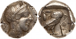 Attica. Athens. AR Tetradrachm (16.63g), ca. 440-404 BC