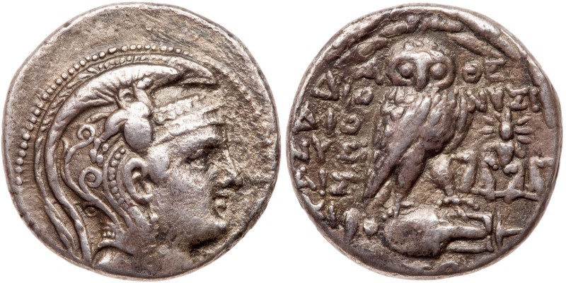 Attica, Athens. Silver Tetradrachm (16.44 g), ca. 168/5-42 BC. New Style issue. ...