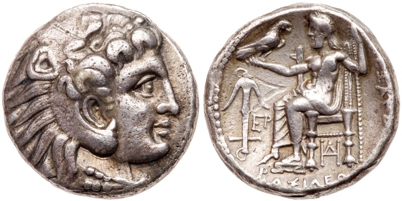Seleukid Kingdom. Seleukos I Nikator. Silver Tetradrachm (16.69 g), 312-281 BC. ...