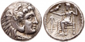 Seleukid Kingdom. Seleukos I Nikator. Silver Tetradrachm (16.69 g), 312-281 BC. VF