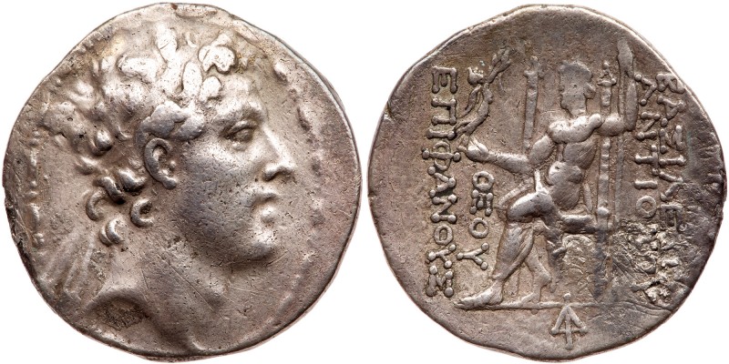 Seleukid Kingdom. Antiochos IV Epiphanes. Silver Tetradrachm (16.14 g), 175-164 ...