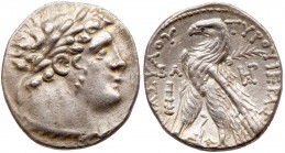 Phoenicia, Tyre. Silver Shekel (14.30 g), ca. 126/5 BC-AD 65/6. AEF