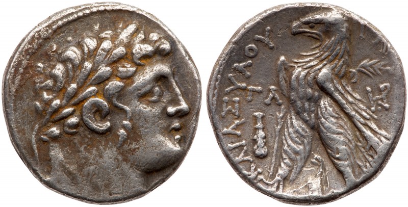 Phoenicia, Tyre. Silver Shekel (13.77 g), ca. 126/5 BC-AD 65/6. CY 33 (94/3 BC)....