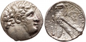 Phoenicia, Tyre. Silver Shekel (14.17 g), ca. 126/5 BC-AD 65/6. VF