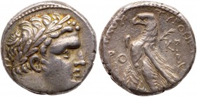Phoenicia, Tyre. Silver Shekel (13.94 g), ca. 126/5 BC-AD 65/6. VF