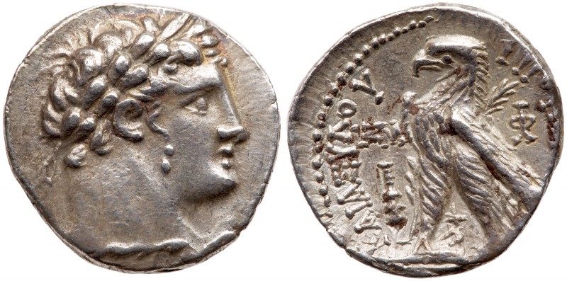 Phoenicia, Tyre. Silver 1/2 Shekel (6.91 g), ca. 126/5 BC-AD 65/6. CY 47 (80/79 ...