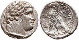 Phoenicia, Tyre. Silver 1/2 Shekel (7.01 g), ca. 126/5 BC-AD 65/6. EF