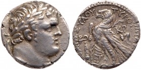 Phoenicia, Tyre. Silver 1/2 Shekel (6.99 g), ca. 126/5 BC-AD 65/6. VF