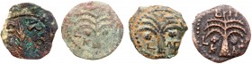 4-Piece Judaean Bronze lot