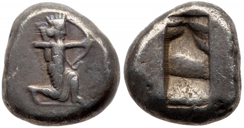 Achaemenid Kingdom. Darios I to Xerxes I. Silver Siglos (5.30 g), ca. 505-480 BC...