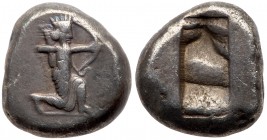 Achaemenid Kingdom. Darios I to Xerxes I. Silver Siglos (5.30 g), ca. 505-480 BC. VF