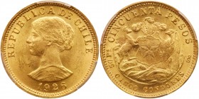 Chile. 50 Pesos, 1926-So