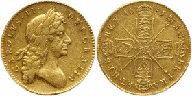 Great Britain. 5 Guineas, 1681. PCGS EF