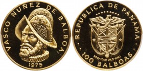 Panama. 100 Balboas, 1975-FM
