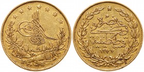 Turkey. 100 Kurush, AH1277. VF
