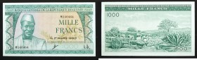 Guinea. Banque Centrale de la Rﾂpublique. 1960 1000 Francs