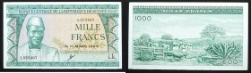 Guinea. Bank Centrale de la Rﾂpublique. 1960 1000 Francs