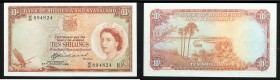Rhodesia & Nyasaland. British Administration. 1960-61 10 Shillings
