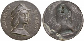 Raffaello Sanzio - Medaglia commemorativa uniface - 54,00 grammi.
SPL