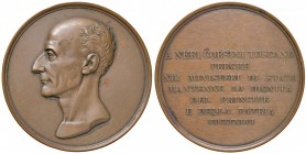 Neri Corsini Toscano - Firenze - Medaglia 1846 - 85,86 grammi. Opus Girometti. Colpetti al bordo.
SPL