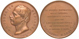 Luigi Federico Menabrea - Medaglia 1861 - 49,40 grammi. Opus Ferraris. Lavata.
qSPL