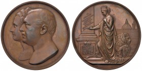 Paolo e Elena Demidoff - Medaglia 1879 - 114,80 grammi. Opus Vagnetti.
SPL+