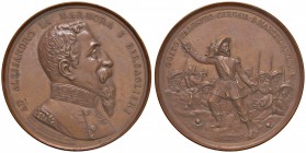 Alessandro Lamarmora - Medaglia 1886 - 130,00 grammi. Opus Speranza. Minimi colpetti al bordo.
SPL+