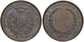 Esposizione di Roma - Medaglia 1890 - 121,00 grammi. Opus Giani. Colpetti al bordo.
SPL
