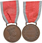 Umberto I - Medaglia per la guerra in Africa- 16,64 grammi. Opus Speranza. Con nastrino originale.
SPL
